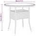 Set Mobili Da Pranzo Per Giardino 5 Pz In Polyrattan Beige - Foto miniatura 7