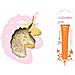 Kit Biscotti Unicorno + Penna Al Cioccolato Arancione - Foto miniatura 1
