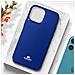 Cover Iphone 13 Pro Max Silicone Effetto Brillante Pearl Jelly Mercury Blu - Foto miniatura 3