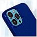 Cover Iphone 13 Pro Max Silicone Effetto Brillante Pearl Jelly Mercury Blu - Foto miniatura 5