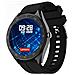 Smartwatch R1 Display Touch 1.3" Bluetooth per Fitness con Cardiofrequenzimetro e Pedometro Nero - Italia - Foto miniatura 1