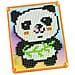 Gioco Creativo 0768 Pixel Art Basic Panda - Foto miniatura 1