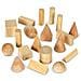 Ler4298 Solidi Geometrici In Legno, Set Di 19 - Foto miniatura 1