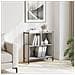 Libreria Grigio Sonoma 72x28x77,5 Cm In Legno Multistrato - Foto miniatura 3