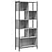Libreria Grigio Sonoma 72x28x172 Cm In Legno Multistrato - Foto miniatura 2