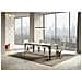 Tavolo Allungabile 90x180/284 Cm Paxon Evolution Telaio Antracite - Bianco Frassino - Foto miniatura 4