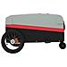 Rimorchio Da Bici Nero E Rosso 30 Kg In Ferro - Foto miniatura 4