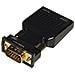 LKADAT129 cavo e adattatore video HDMI + 3.5mm VGA (D-Sub) Nero - Foto miniatura 1