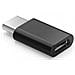 AK-31 / B adattatore per inversione del genere dei cavi Micro USB USB 3.1 Typ C Nero - Foto miniatura 2