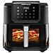 Frh 1700 Friggitrice Singolo 8 L Indipendente 1700 W Friggitrice Ad Aria Calda Nero, Acciaio Inossidabile - Foto miniatura 1