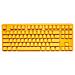 One 3 TKL Tastiera Gaming USB Tedesco Giallo - Foto miniatura 1