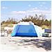 Tenda da Spiaggia 2Persone Azzurro Rilascio Rapido Impermeabile - Foto miniatura 9