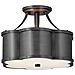 Lampadario Contemporaneo Chance Acciaio Ottone Annerito Vetro 2 Luci E27 - Foto miniatura 1