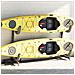 Rastrelliera Porta Kayak Per 2 Kayak 250x57x127,5 Cm In Acciaio - Foto miniatura 8