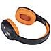 KX JUJUTSU BT HEADPHONES Auricolare Con cavo e senza cavo A Padiglione Gaming Bluetooth Nero, Arancione - Foto miniatura 4