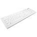 AK-C8112 tastiera Medico RF Wireless AZERTY Francese Bianco - Foto miniatura 3