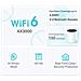 Router Wi-Fi 6 Dual-Band 3 Gbps OFDMA MU-MIMO WPA3 HomeShield Bianco - Foto miniatura 3