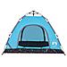 Tenda da Campeggio 3 Persone Blu a Rilascio Rapido - Foto miniatura 5