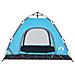Tenda da Campeggio 3 Persone Blu a Rilascio Rapido - Foto miniatura 7