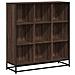 Libreria Rovere Marrone 97,5x33x107,5 cm Multistrato e Metallo - Foto miniatura 1