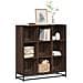 Libreria Rovere Marrone 97,5x33x107,5 cm Multistrato e Metallo - Foto miniatura 2