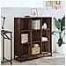 Libreria Rovere Marrone 97,5x33x107,5 cm Multistrato e Metallo - Foto miniatura 3