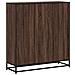 Libreria Rovere Marrone 97,5x33x107,5 cm Multistrato e Metallo - Foto miniatura 6