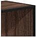Libreria Rovere Marrone 97,5x33x107,5 cm Multistrato e Metallo - Foto miniatura 7