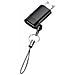 Adattatore Da Femmina Type-c A Maschio Android A 2 Pezzi Con Cordino - Ricarica E Dati - Foto miniatura 3