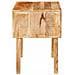 Tavoli da Fine Marrone 40 x 32 x 46 cm legno massello di mango - Foto miniatura 6