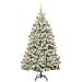 Albero di Natale artificiale con 300 LED Verde e Bianco 210 cm - Foto miniatura 3