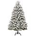 Albero di Natale artificiale con 300 LED Verde e Bianco 210 cm - Foto miniatura 4