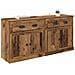 Sideboards con cassetto 2 pcs Legno vecchio 70 x 35,5 x 67,5 cm - Foto miniatura 3