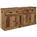 Sideboards con cassetto 2 pcs Legno vecchio 70 x 35,5 x 67,5 cm - Foto miniatura 5