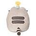 Peluche Mascotte 12cm Con Cappellino Di Compleanno Design Affascinante, Grigio Chiaro - Foto miniatura 3