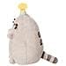 Peluche Mascotte 12cm Con Cappellino Di Compleanno Design Affascinante, Grigio Chiaro - Foto miniatura 4