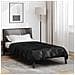 Piumone Completo Annuale Nero 220 x 155 cm Satin e Micropile - Foto miniatura 2