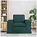 Divano Verde Scuro 103 x 80 x 82 cm Tessuto - Foto miniatura 3