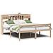 Letto Libreria senza Materasso 180x200 cm in Legno di Pino - Foto miniatura 1
