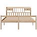 Letto Libreria senza Materasso 180x200 cm in Legno di Pino - Foto miniatura 4