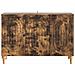 Mobile TV Rovere Fumo 89 x 34,5 x 60 cm Legno ingegnerizzato - Foto miniatura 4