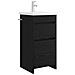 Mobile da bagno con lavabo Rovere Nero 42 x 40 x 84,5 cm - Foto miniatura 1