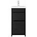 Mobile da bagno con lavabo Rovere Nero 42 x 40 x 84,5 cm - Foto miniatura 2