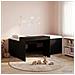 Letto alto per bambini con scrivania Nero 90 x 200 cm - Foto miniatura 2