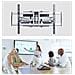 Supporto TV da Parete Articolato, Staffa VESA 800x500 a Muro per TV fino a 100" / 45Kg, Braccio per Schermo Piatto a Profilo Basso, Conforme TAA - Foto miniatura 5