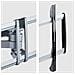 Supporto TV da Parete Articolato, Staffa VESA 800x500 a Muro per TV fino a 100" / 45Kg, Braccio per Schermo Piatto a Profilo Basso, Conforme TAA - Foto miniatura 7