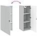 Mobiletto a muro Bianco 33 x 34,5 x 90 cm Legno ingegnerizzato - Foto miniatura 7