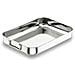 61545 - Teglia da forno con manico pieghevole 45x32 cm. Acciaio inox 18% CR. - Foto miniatura 1
