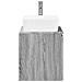 Set di mobili per il bagno Sonoma grigio Legno ingegnerizzato - Foto miniatura 3