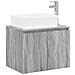 Set di mobili per il bagno Sonoma grigio Legno ingegnerizzato - Foto miniatura 1